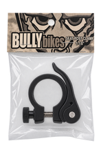 Load image into Gallery viewer, BULLY QUICK RELEASE 1-1/8" S/P CLAMP BLACK