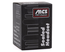 Load image into Gallery viewer, MCS CUPPED THREADLESS SEALED 1-1/8" HEADSET BLACK
