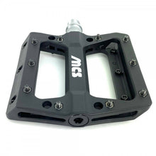 Load image into Gallery viewer, MCS BMX Sealed PC Platform 9/16" slim pedal set Black