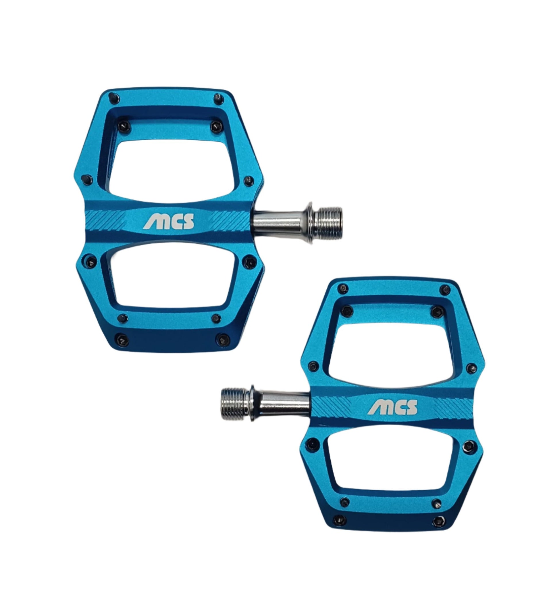 bmx mini pedals MCS ULTRALITE MINI SEALED ALUMINUM 9/16" PLATFORM PEDALS – MCS BMX