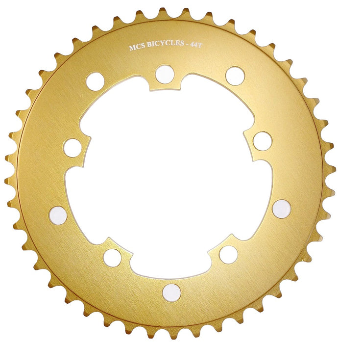 MCS 5-BOLT 110 44T CHAINRING LIMITED EDITION GOLD